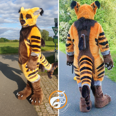 Toffee - Full Fursuit made by WhitewingCreations - Fursuits made in Germany