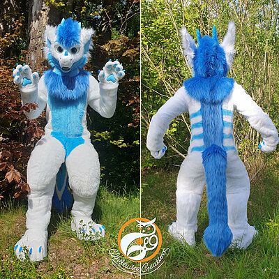 Reiko Gallery - Full Fursuit made by WhitewingCreations - Fursuits made in Germany