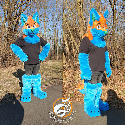 Oeffwolf Gallery - Partial Fursuit made by WhitewingCreations - Fursuits made in Germany
