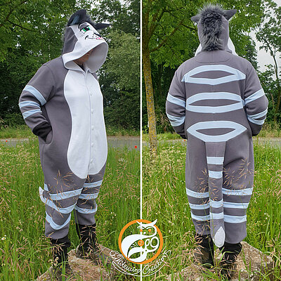 Tushky Kigurumi Gallery - Kigurumi Fursuit made by WhitewingCreations - Fursuits made in Germany