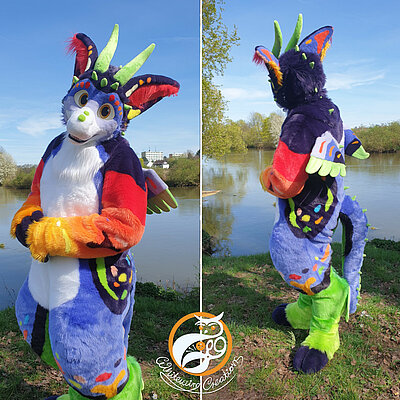 Akemi Gallery - Full Fursuit made by WhitewingCreations - Fursuits made in Germany