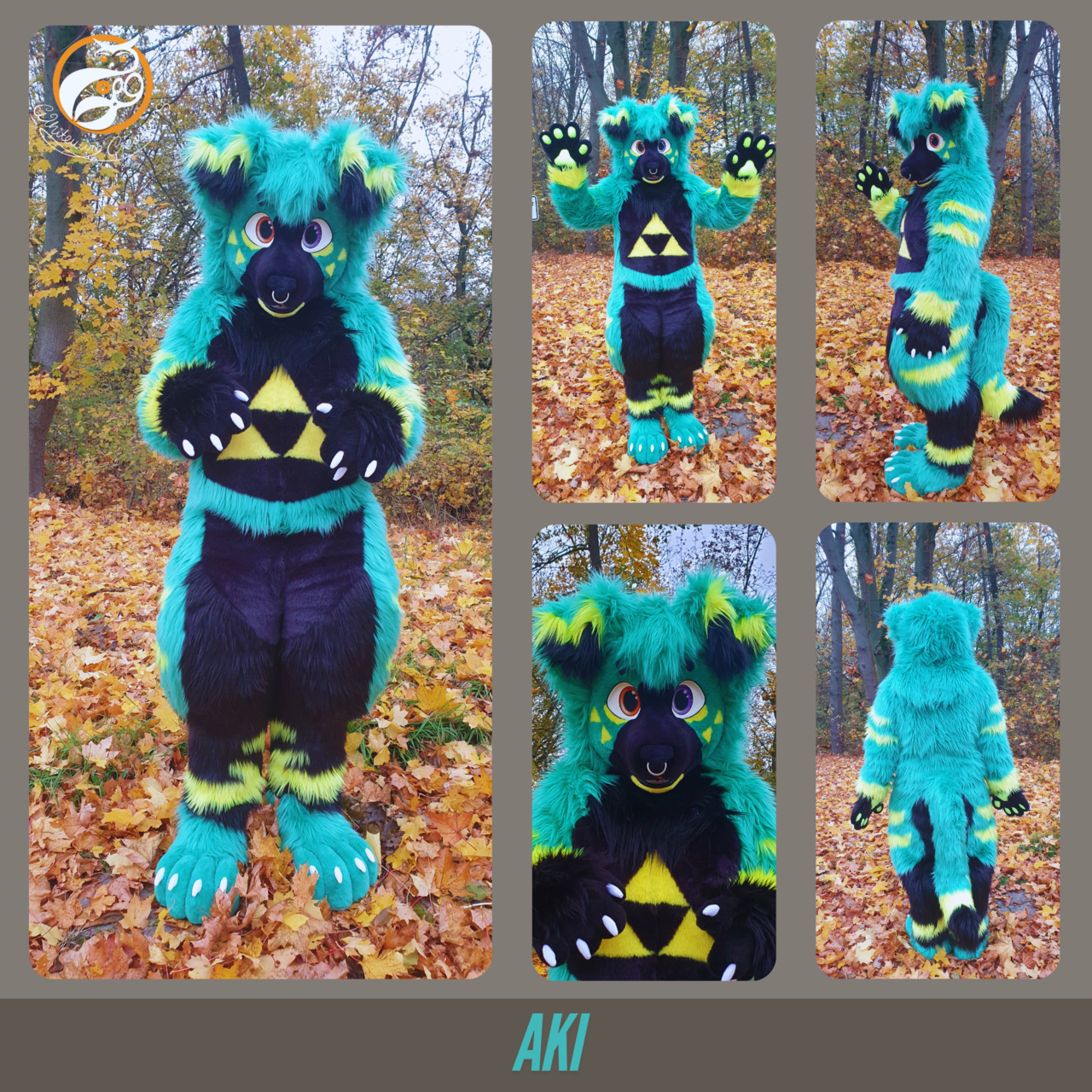 Aki  - Full Fursuit made by WhitewingCreations - Fursuits made in Germany