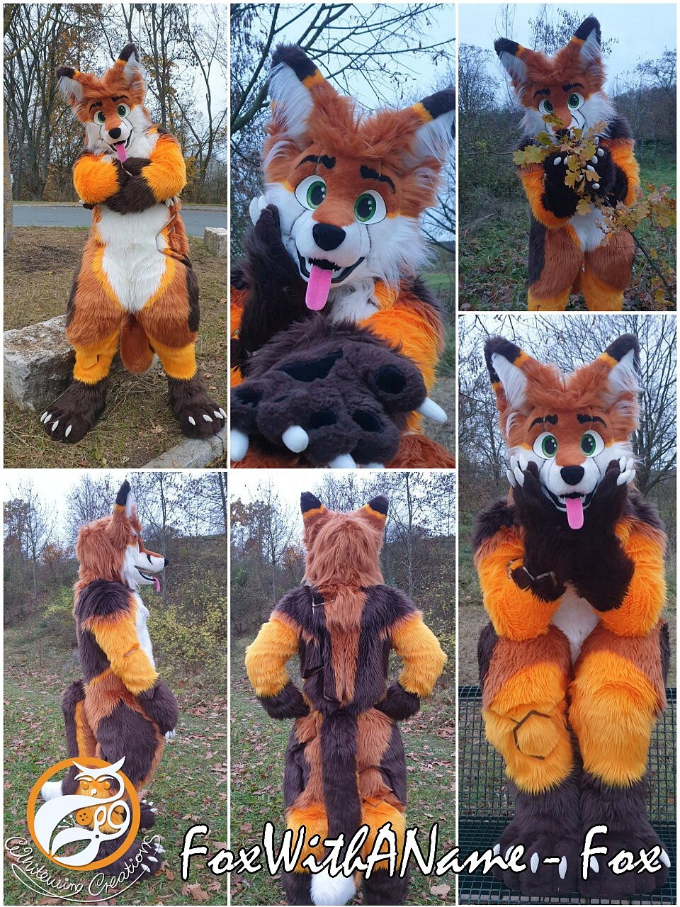 FoxWithAName - Full Fursuit made by WhitewingCreations - Fursuits made in Germany