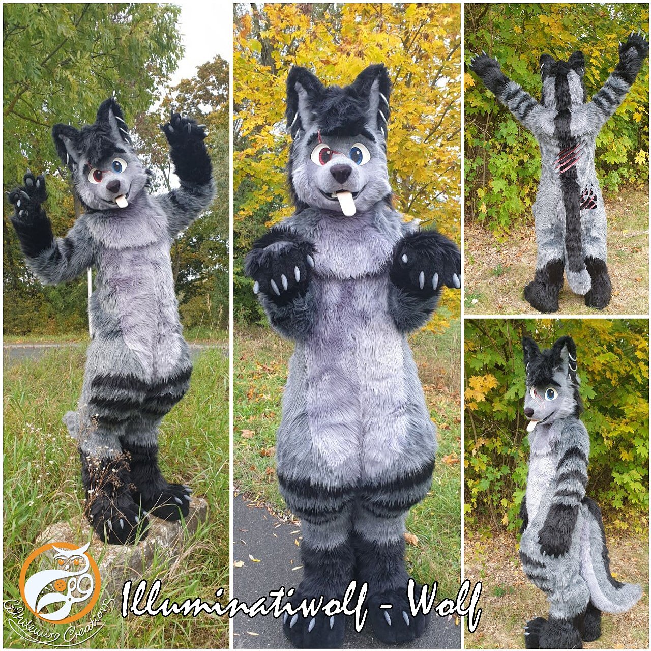 Illuminati - Full Fursuit made by WhitewingCreations - Fursuits made in Germany
